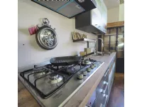 Nuovi mondi cucine: ante in legno colorato, moderna ed eco-vintage. -59%!