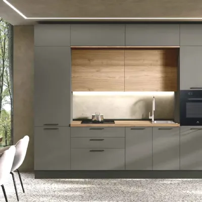 Cucina moderna lineare Capri  Imab a prezzo ribassato