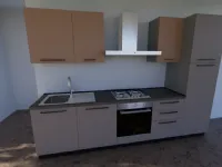 Cucina a PREZZI OUTLET in laccata opaco Artigianale -40%