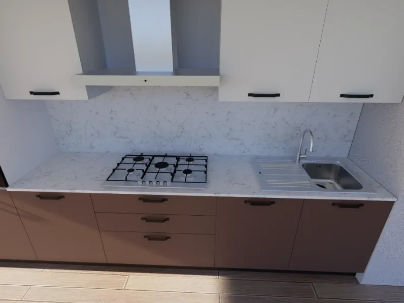 Cucina altri colori moderna lineare Artigianale Cucina cloe composizione  b a soli 3700 Euro