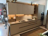 Cucina moderna lineare Cucina kali cemento Arredo3 a prezzo scontato