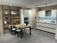 Cucina lineare moderna bianca Scavolini Delinea a soli 13500
