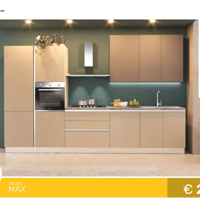 Cucina moderna lineare Doha Evo cucine a prezzo scontato