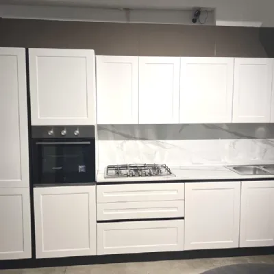 Cucina moderna lineare Dora Mobilturi a prezzo scontato
