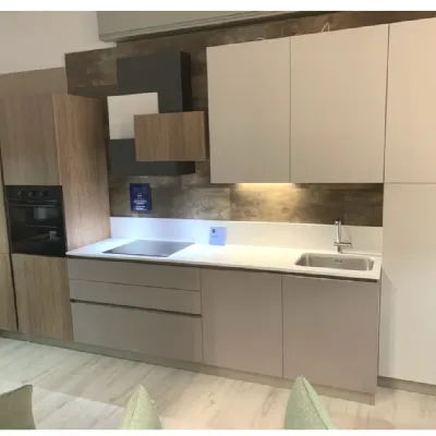 Cucina moderna lineare Infinity Stosa a prezzo ribassato