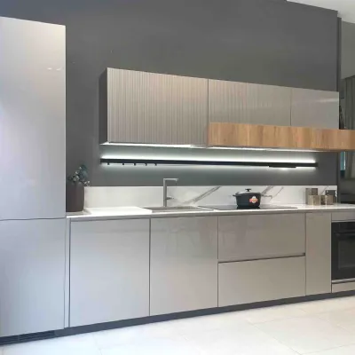 Cucina moderna lineare Mira Scavolini a prezzo ribassato