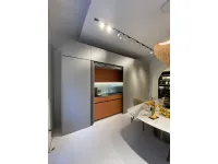 Cucina Arredo3 moderna lineare grigia in laccata opaco Na 106 cucina kali' pocket glass arredo3