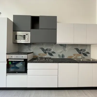 Cucina moderna lineare Net cucine Elsa a prezzo scontato