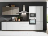 Cucina moderna lineare Net cucine Mia a prezzo ribassato