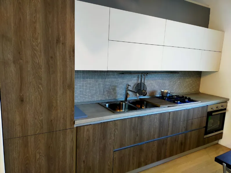 Cucina moderna lineare S75 Linear a prezzo scontato
