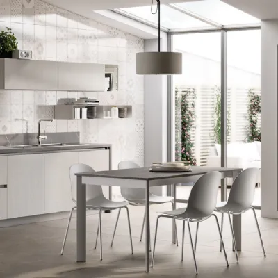 Cucina moderna lineare Scavolini Evolution a prezzo scontato