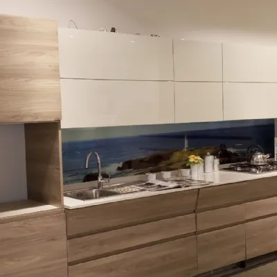 Cucina moderna lineare Scavolini Motus a prezzo ribassato