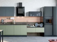 Cucina moderna lineare Stosa Art a prezzo scontato