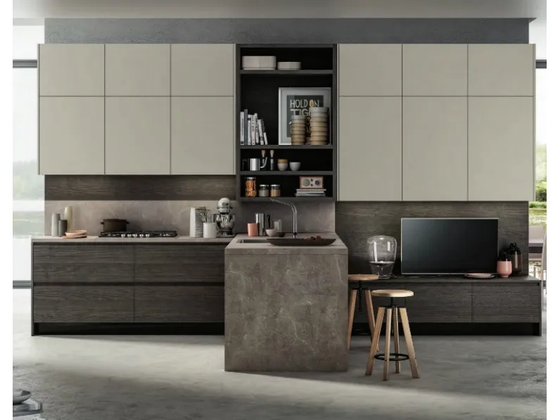  cucina  moderna living in offerta mondo convenienza 