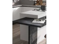 Cucina con penisola moderna Firenze Mottes selection a prezzo scontato