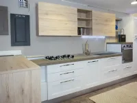 cucina shabby chic on penisola