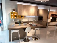 Cucina moderna tortora Veneta cucine lineare Carerra v12 a soli 7800