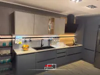 Cucina Modula moderna bianca Alias lineare scontata 65%