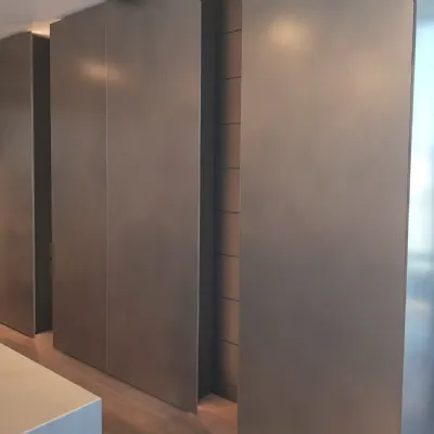 Cucina a prezzo scontato lineare design Blade Modulnova