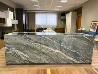 CUCINA con isola Artigianale Monolith SCONTATA 55%