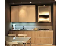 Cucina Mood  moderna rovere chiaro lineare Composit