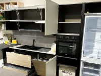 Cucina ad isola in laminato materico a prezzo ribassato 61%