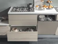 Cucina bianca design lineare Delizia Net cucine a soli 3990