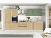 Cucina a prezzo ribassato lineare moderna Dora foryou Net cucine