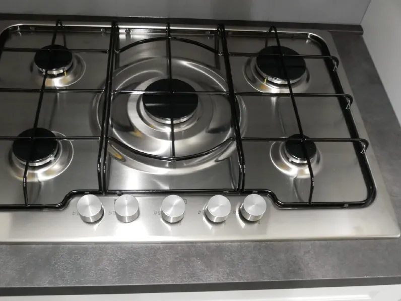 Cucina bianca moderna lineare Dora Net cucine scontata