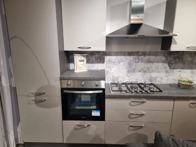 Cucina tortora moderna lineare New  smart expodic Net cucine a soli 2950