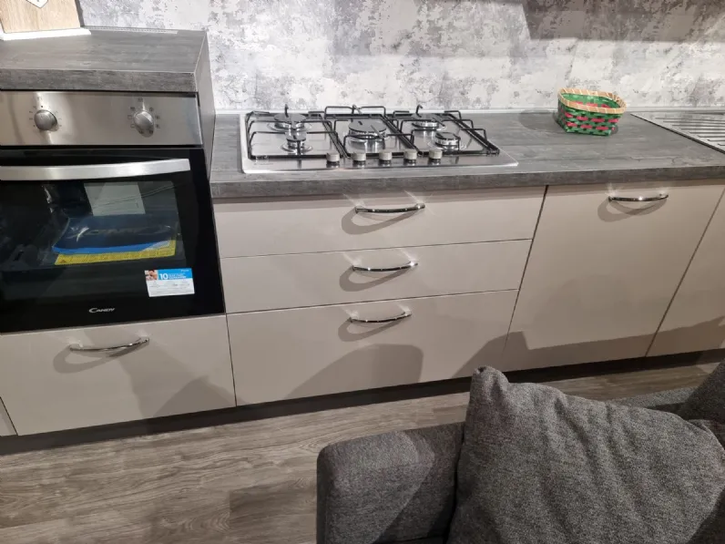 Cucina tortora moderna lineare New  smart expodic Net cucine a soli 2950