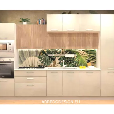 Cucina a prezzo ribassato lineare moderna Smart Net cucine