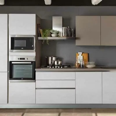 Scopri la cucina Net in laminato opaco a -30%! Outlet prezzi!