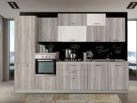 Cucina lineare New Smart cm. 330 in laminato opaco a prezzo scontato!