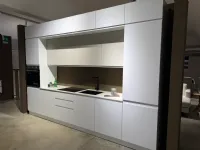 Cucina Newkelly moderna bianca Mobilturi lineare scontata 48%