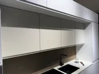 Cucina Newkelly moderna bianca Mobilturi lineare scontata 48%