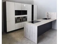 Cucina bianca moderna con isola Niki isola Arrex a soli 6700 Euro