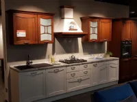 Cucina noce classica lineare Aurea Creo kitchens