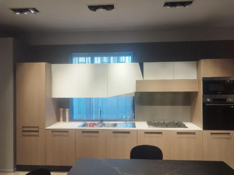 Cucina noce moderna lineare Cucina young stosa pronta consegna    Stosa a soli 5700