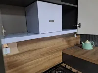 Cucina noce moderna lineare Kelly330 Net cucine a soli 5355