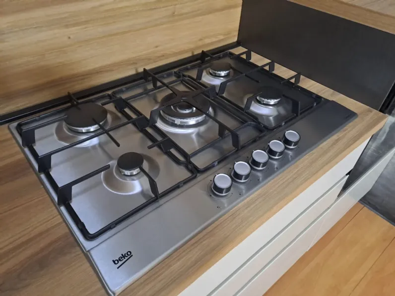 Cucina noce moderna lineare Kelly330 Net cucine a soli 5355€