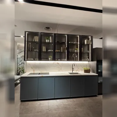 Cucina altri colori moderna lineare Nova cucina Novacucina modello line  a soli 7600 Euro