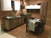 cucina nuova essenza  moderna in offerta nuovimondi outlet completa di elettrodomestici