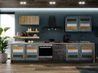 Cucina Cucina eco moderna vintage multicolor moderna altri colori Collezione esclusiva lineare scontata 45%