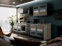 Cucina Cucina eco moderna vintage multicolor moderna altri colori Collezione esclusiva lineare scontata 45%