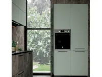 Cucina Nuovi mondi cucine Cucina industrial quadra con colonne OFFERTA OUTLET