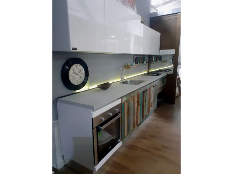 CUCINA Nuovi mondi cucine Cucina moderna  vintage  minimale    PREZZO OUTLET