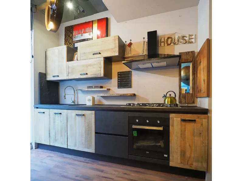 CUCINA Nuovi mondi cucine lineare Cuicna industrial jupiter moderna