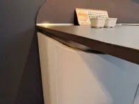 Cucina ad angolo in laccata opaco bianca Ola 20 a prezzo scontato