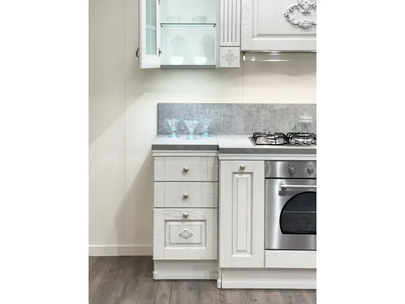 Cucina Opera ad angolo Colombini casa con uno sconto imperdibile